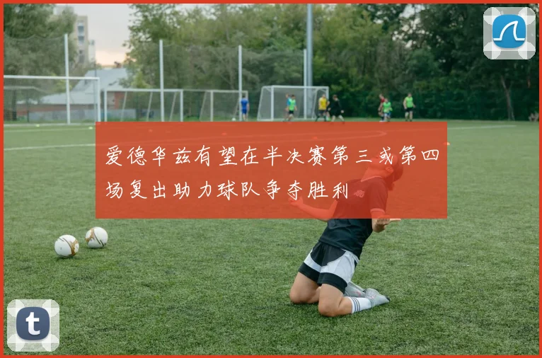爱德华兹有望在半决赛第三或第四场复出助力球队争夺胜利